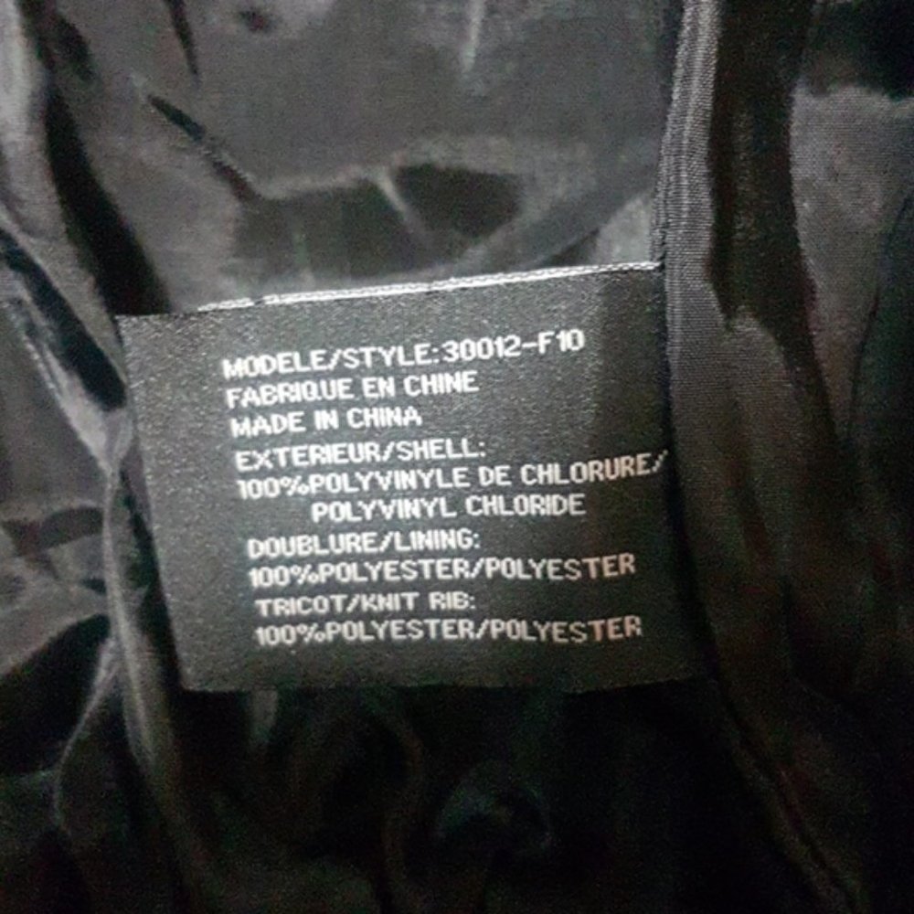 MOTO GEAR Faux Leather Jacket | Size S - Picture 11 of 16